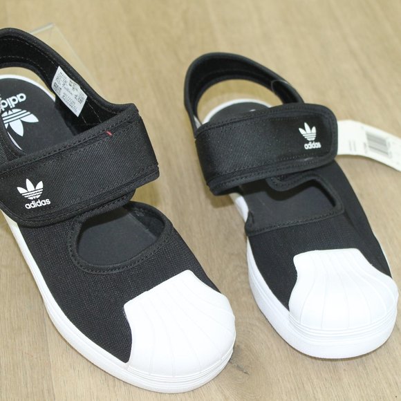 Amazon.com | adidas Originals Superstar 360 (Little Kid  REDUCED Adidas Original Superstar 360 Sandal Sz 2.5 Little Kids Slip On FV7586